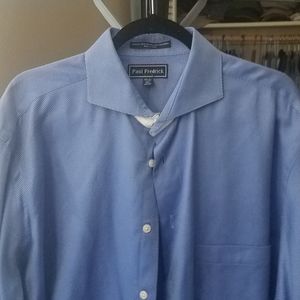 French cuff Paul Frederick dress shirt